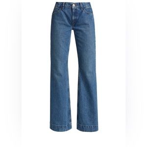Re/Done Mid-Rise 70s Bell Bottom, Size 31 in Clean Moon Stoned